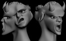 3-faced Devil by Psycho Joe 3D model
