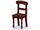 Wooden Chair 3D model